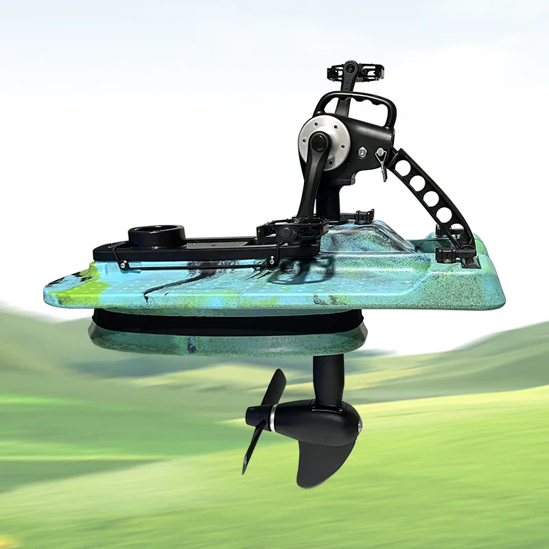 

Single fishing boat pedal platform surfboard with