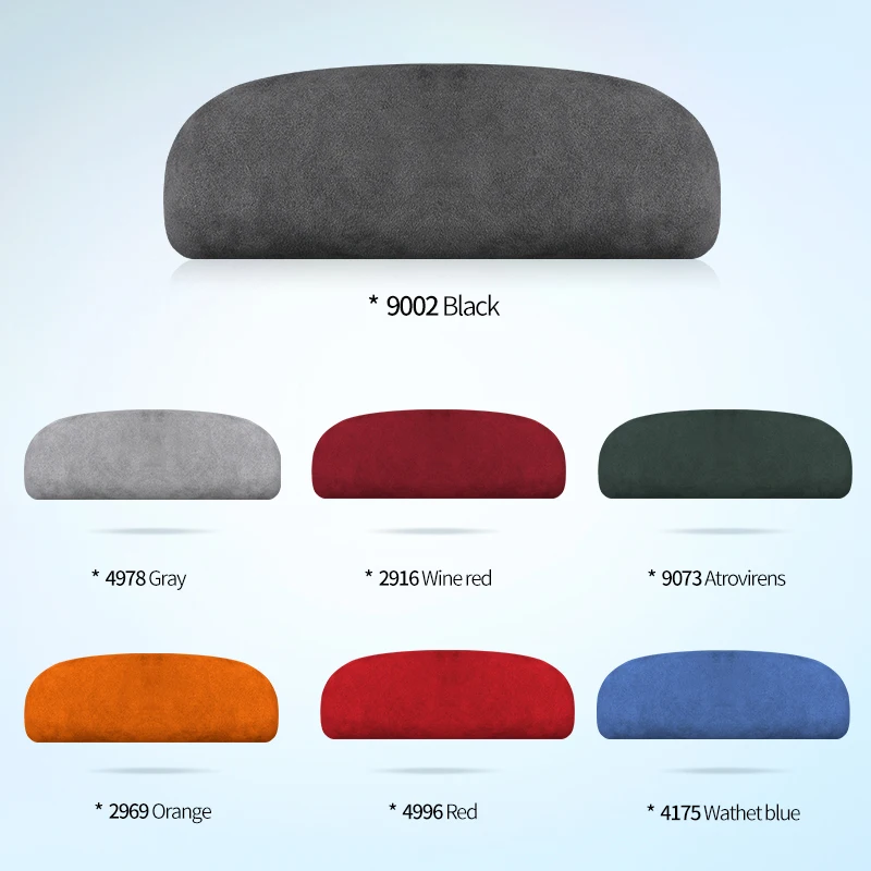 car eyewear case box sunglasses holder alcantara suede F For Audi Q4 e-tron Q5 e-tron Glasses Storage Box Car Accessories