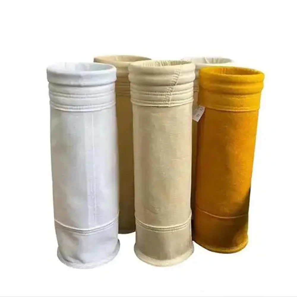 حقيبة فلتر غبار بوليستر عالية الكفاءة ومضادة للكهرباء الساكنة لجمع الغبار الصناعي