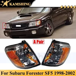 Kamshing A Pair US Version Front Turn Signal Light Lamp For Subaru Forester SF5 1998-2002 Front Corner Light Turn Light Lamp