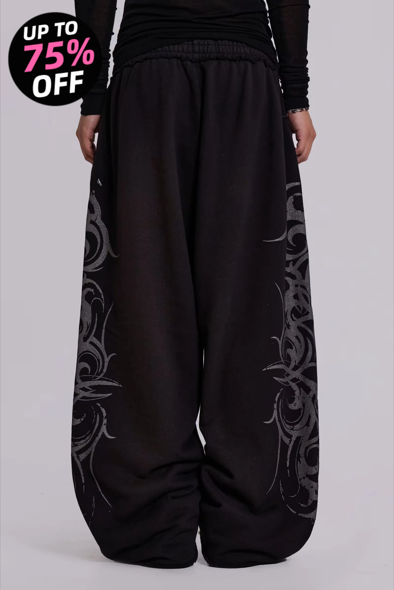 

Модные джоггеры в стиле Y2K с принтом в стиле Харадзюку для мужчин и женщин: свободные, трендовые, повседневные, удобные, прочные, для активного отдыха, серые