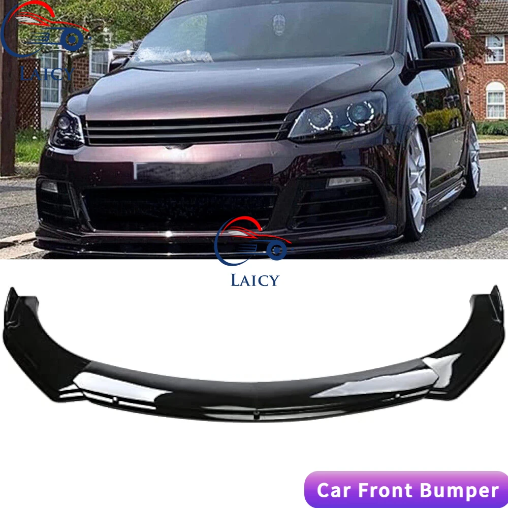 LAICY For CADDY 2010-2019 Car Front Body Bumper Spolier Lip Chin Diffuser Splitter Air Dam Kit Protector Guard Cover Accessoires