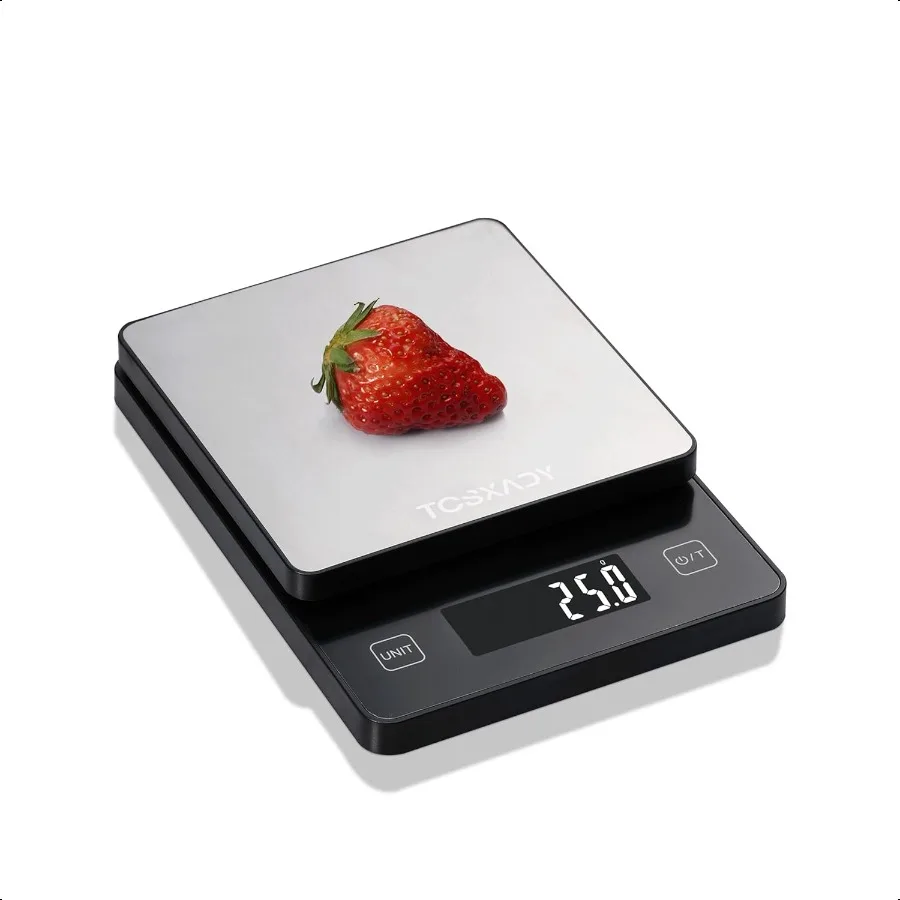 

Food Scale 11lb Digital Kitchen Scale with 10 Units LCD Display and Tare Function Compact Design for Baking Healthy Cooking Mea