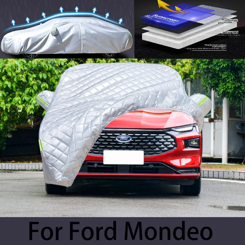 For Ford Mondeo Car hail protection cover Auto rain protection scratch protection paint peeling protection car clothing