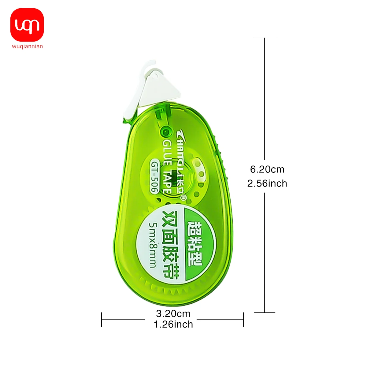 WQN-3/6 قطعة الشريط والشريط على الوجهين ملء سجل القصاصات الديكور اللوازم المكتبية القرطاسية 8 مللي متر x 5 متر