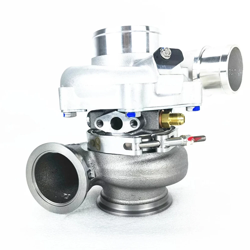 Turbocharger 858161-5002S with V-Band Cast Iron Turbine Housing AR 0.72 G25-550 G25 Turbo Performance Standard Rotation