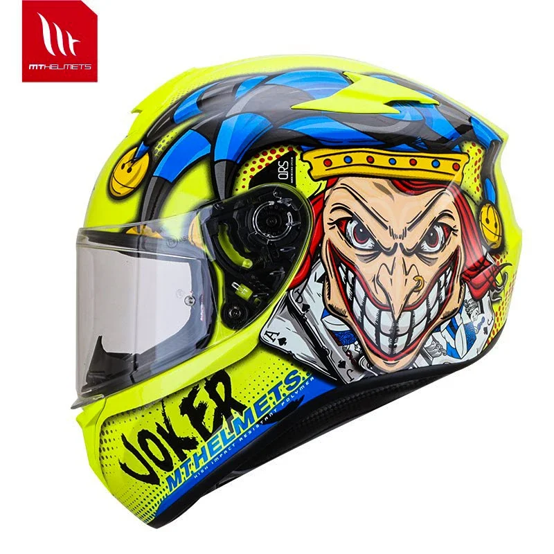 MTHELMETS Tiger Series Helmets Motorcycle Men and Women All-Season Helmets Full Cover Racing Breathable Casco De Motocross