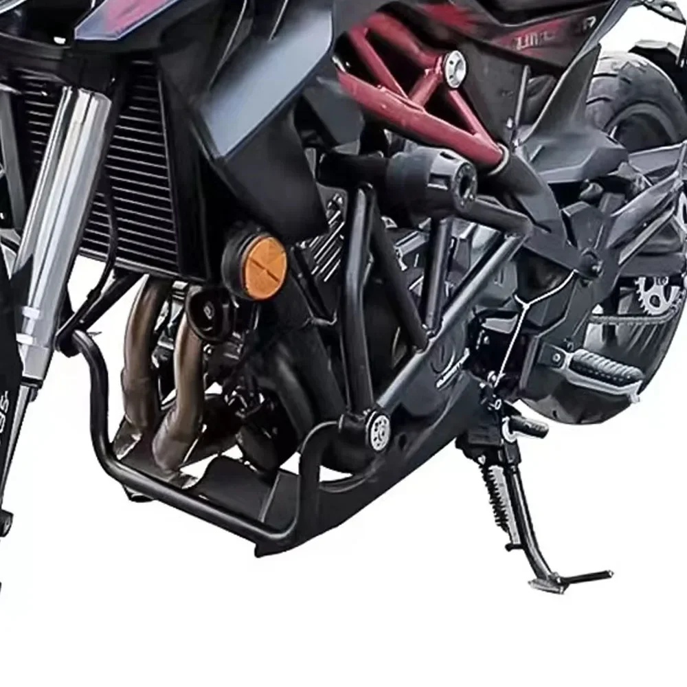 QJMOTO SRK400 400SRK 400 SRK Motorcycle Accessories Anti-Drop Guard Rod Bumper Protective Glue for Enhanced Bike Safety