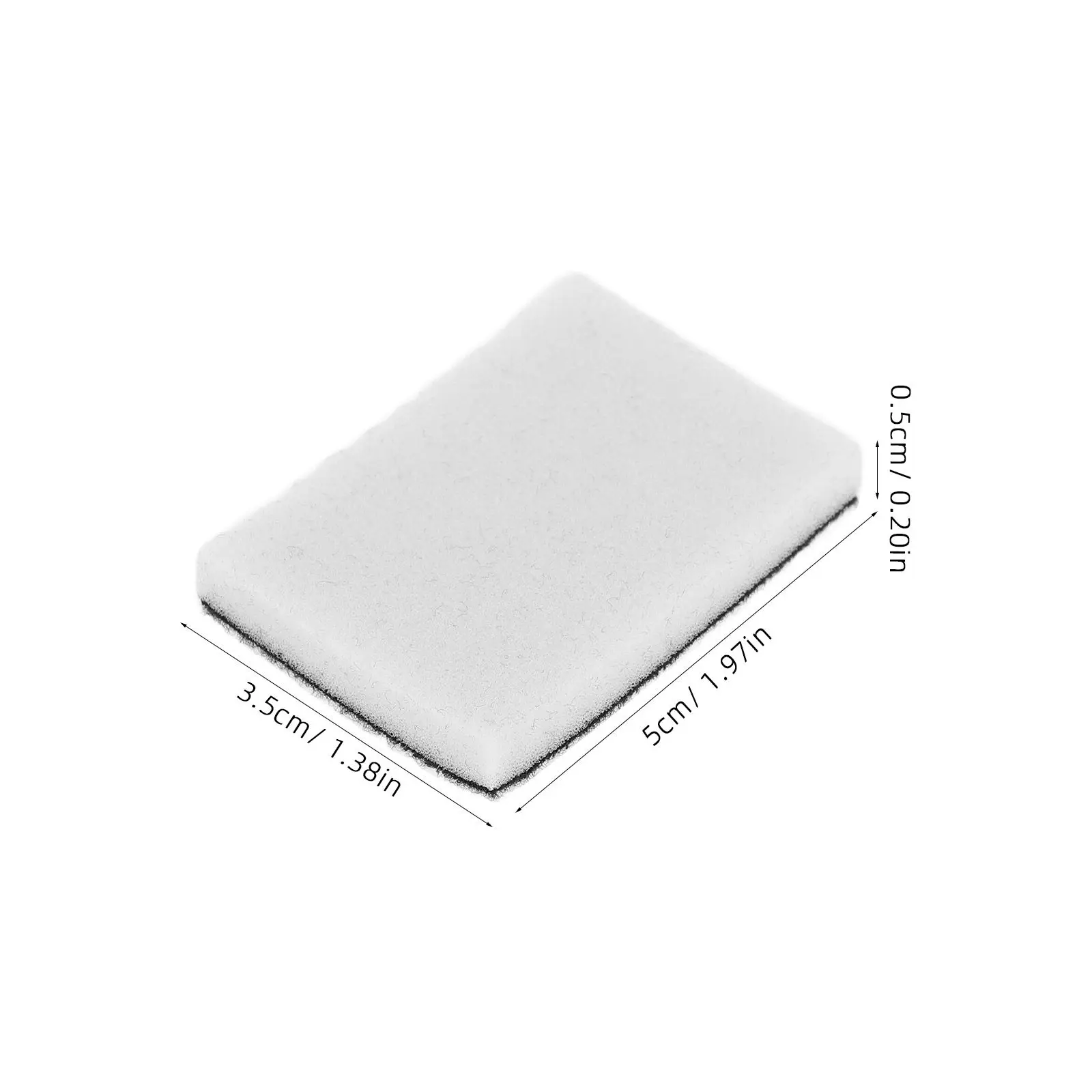 10Pcs Mini Ink Blending Foam Refills Soft Sponge Pads for Even Ink Distribution Ideal for Craft Stamping and Embossing