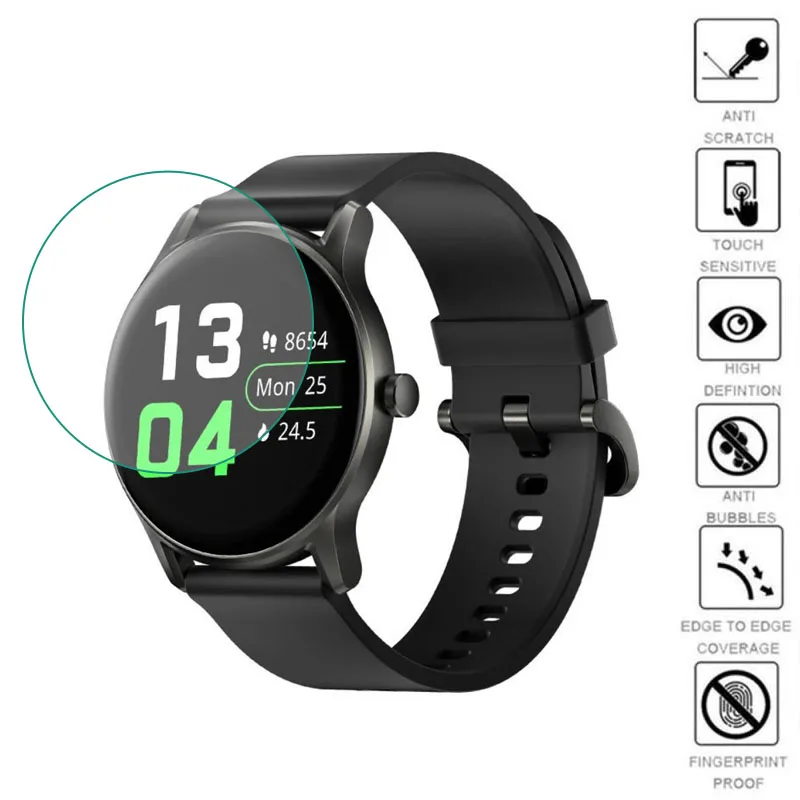Funda protectora transparente de TPU para reloj inteligente Haylou GS LS09A, Protector de pantalla, accesorios para Smartwatch, 5 piezas