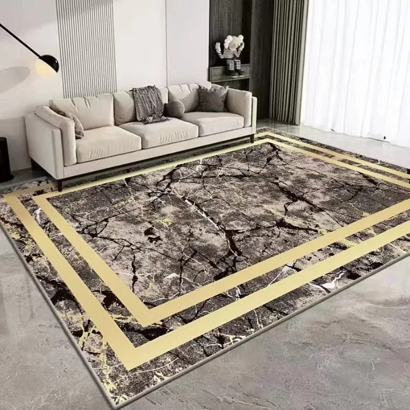VIKAMA Winter Luxury Printed Floor Covering for Home Living Room and Bedroom - Warmth-Enhancing Floor Mat for Home Decoration