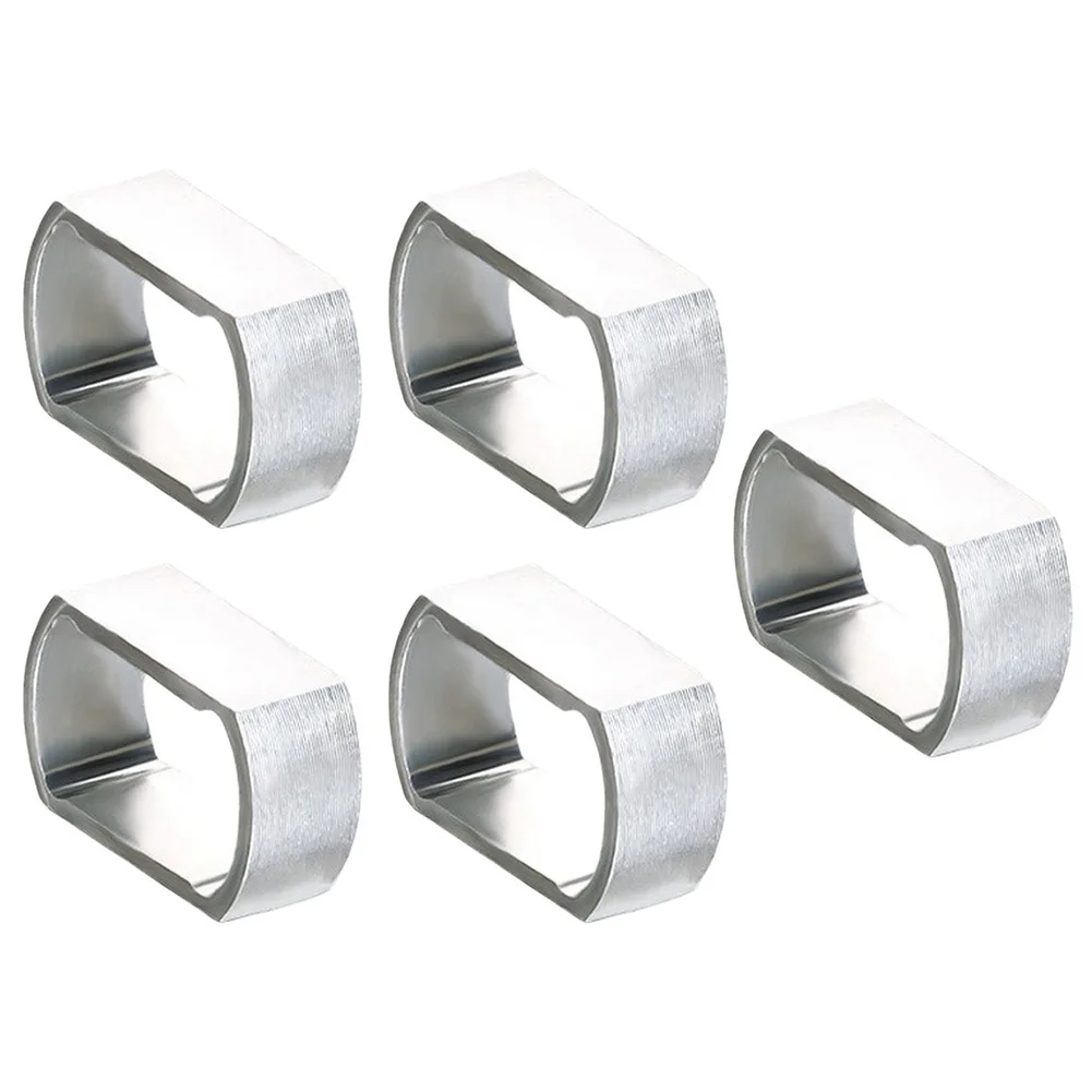 5pcs Aluminum Reel Handle Adapter Sleeve CNC Machined for 8x5mm to 7x4mm Shaft Conversion on Baitcasting Reels