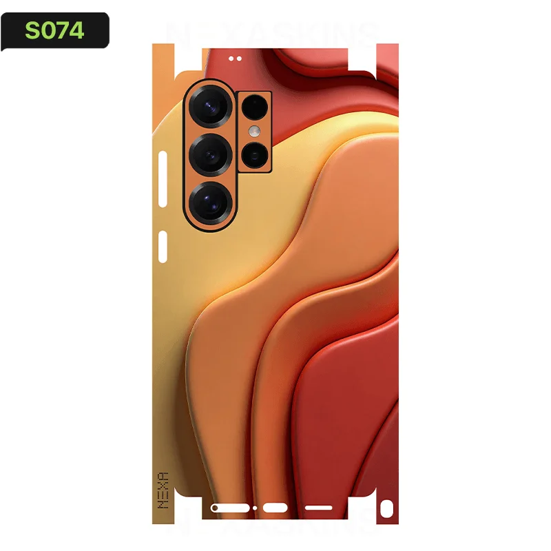 Folia Ochronna S26Ultra Wrap Skin do Samsung Galaxy S26 S24 S23 S22 S25 Ultra, Naklejki, Folia na Tył, Ochraniacz Ekranu, Naklejka Ochronna — zdjęcie produktu 2