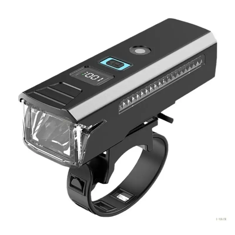 M5TC Bicycles Head Light, Rechargeable Front Light Night Ridings Light Bicycles Light