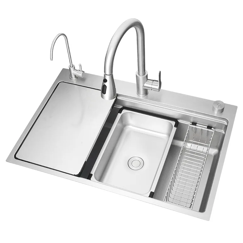 

Multifunctional SUS304 stainless steel, small rice grains, Japanese sink, kitchen sink