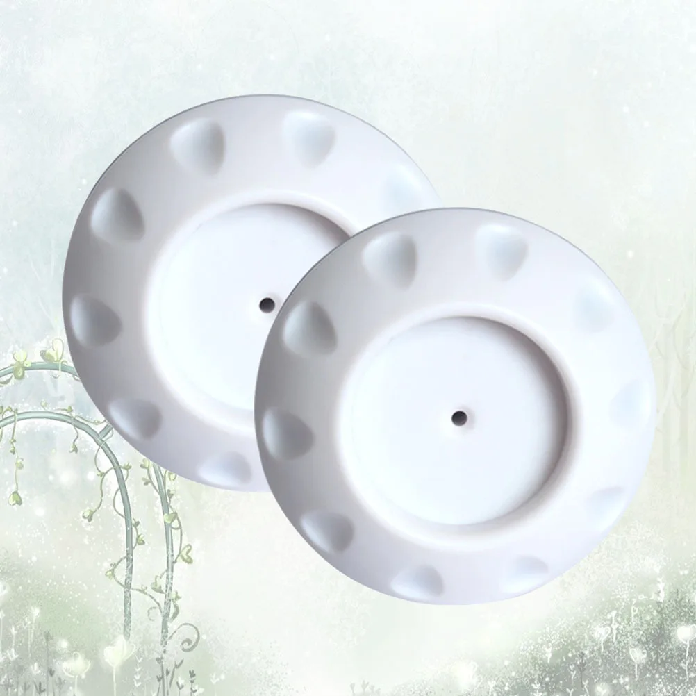 2 pacote de almofadas de proteção de parede para portão de bebê, amortecedores de parede para parte inferior dos portões, escadas, rodapé, trabalho com portões infantis