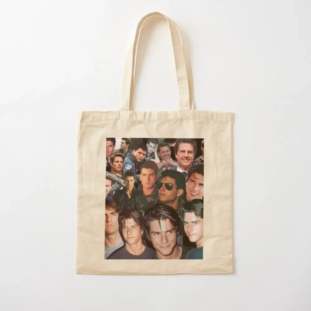 

Tom Cruise Tote Bag shopping bag bags aesthetic Handbags custom