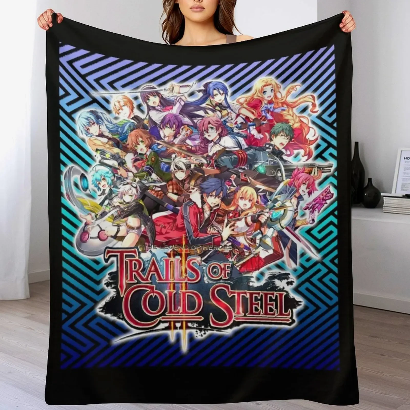trails of cold steel Throw Blanket Thin Soft Blanket for Summer Night Sleeping