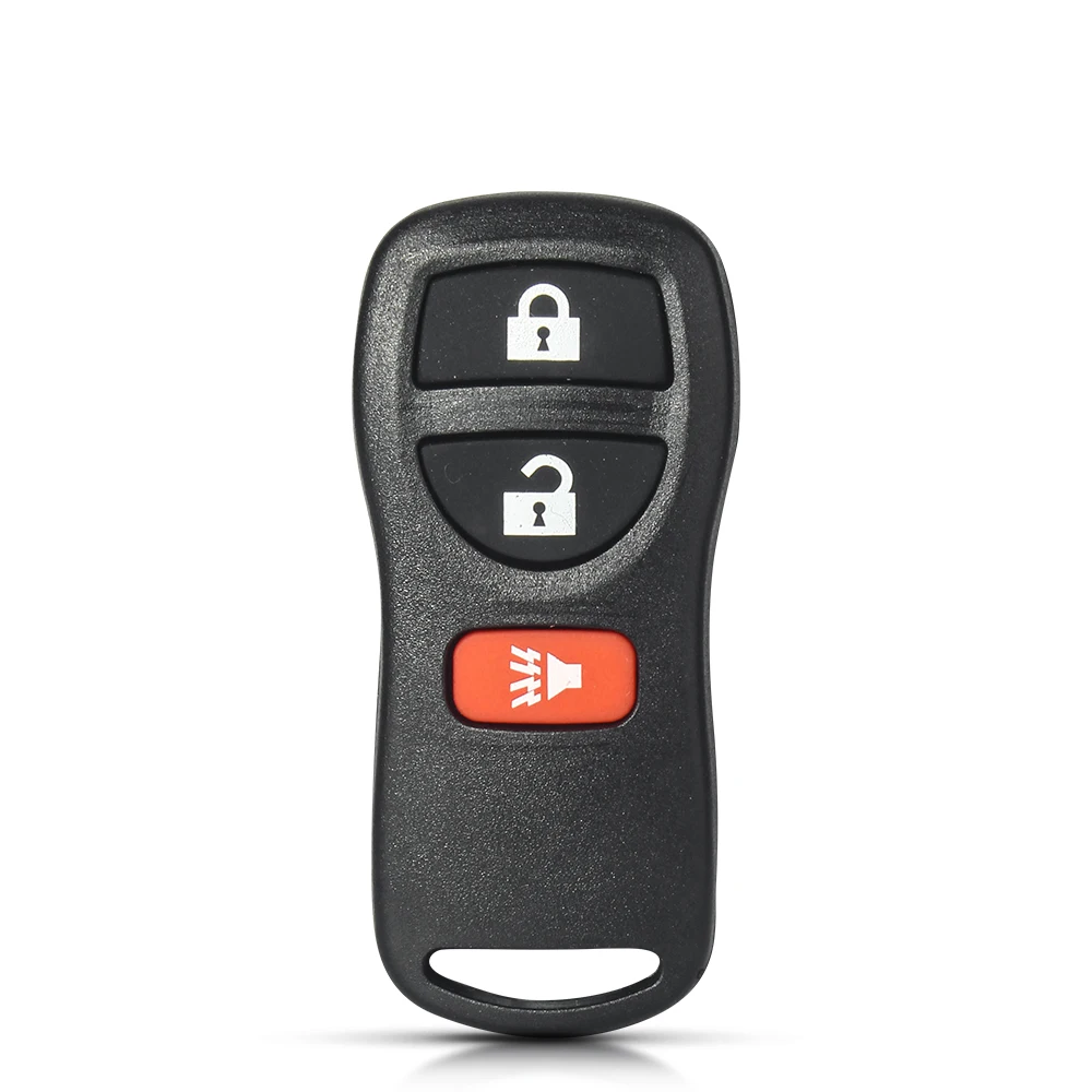 KEYYOU-carcasa para mando a distancia de coche, carcasa para mando a distancia de 3/4 botones, para Nissan Quest Tiida, lidona, x-trail, Paladin