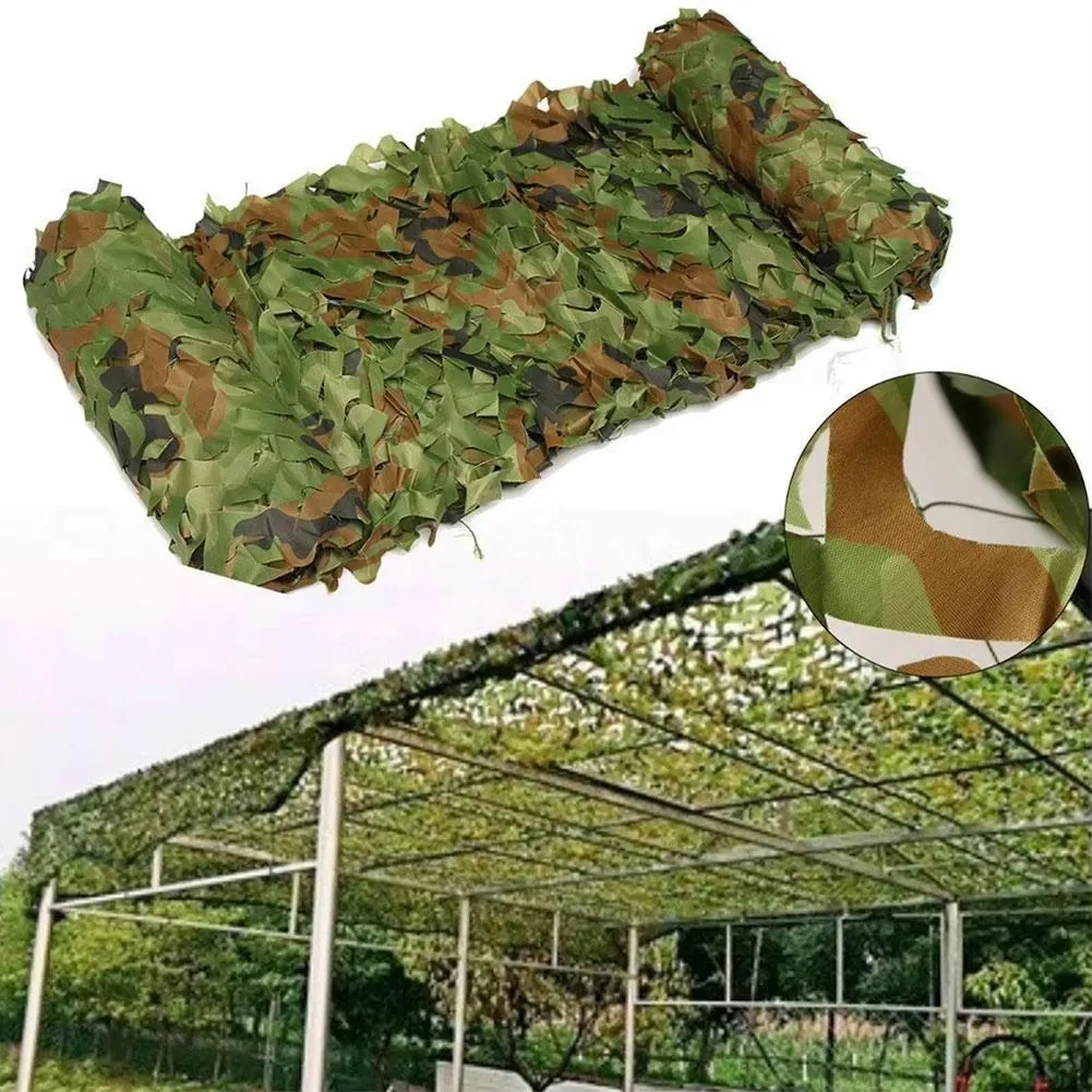Camouflage Mesh Durable Desert Camouflage Suitable for Sunshade Party Decoration Outdoor Concealed Camping Party Halloween