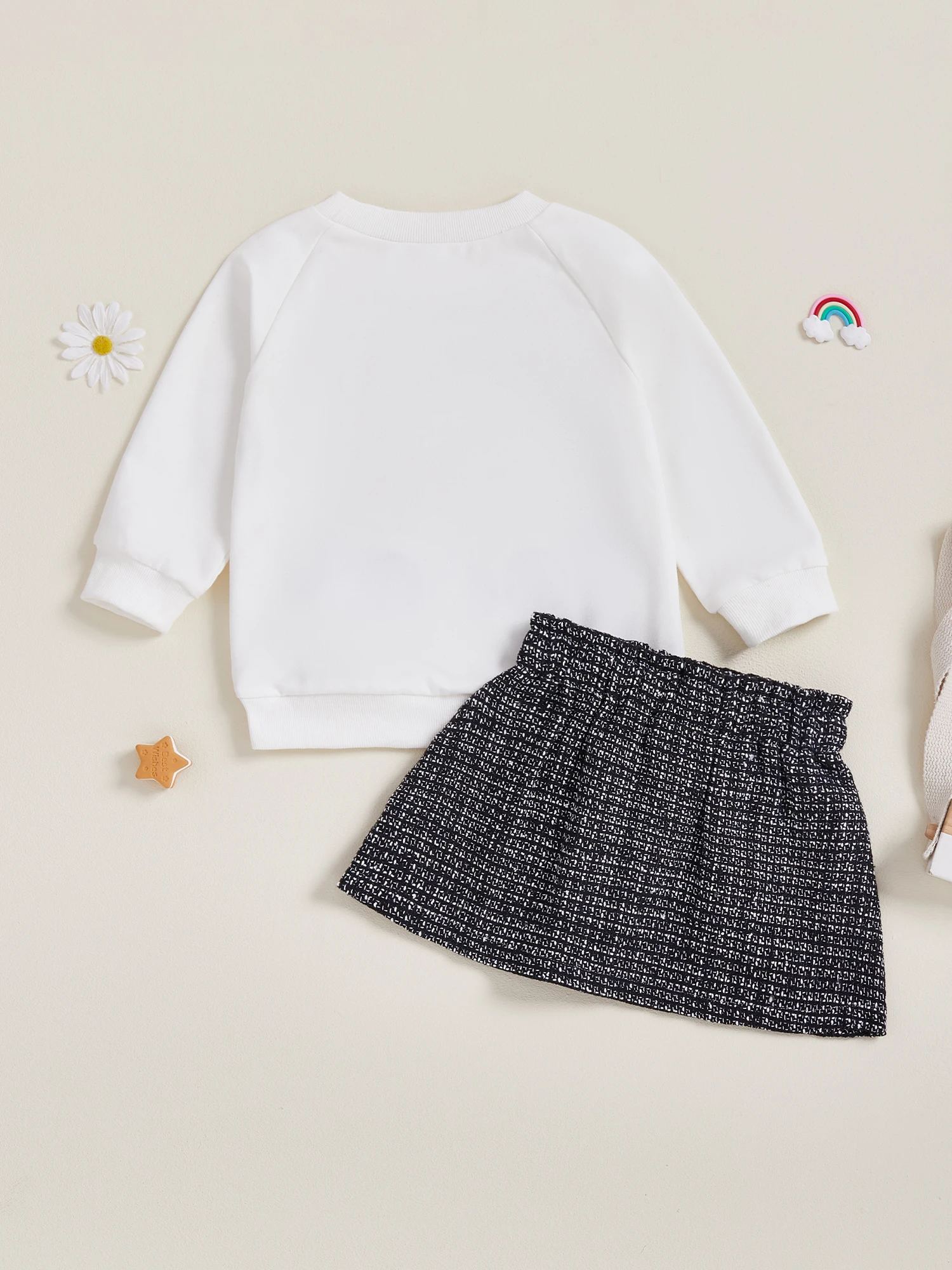 

Очаровательный рождественский наряд для маленьких мальчиков, рубашка с длинными рукавами и аппликацией Санта-Клауса и клетчатые штаны, комплект из 2 предметов для праздников