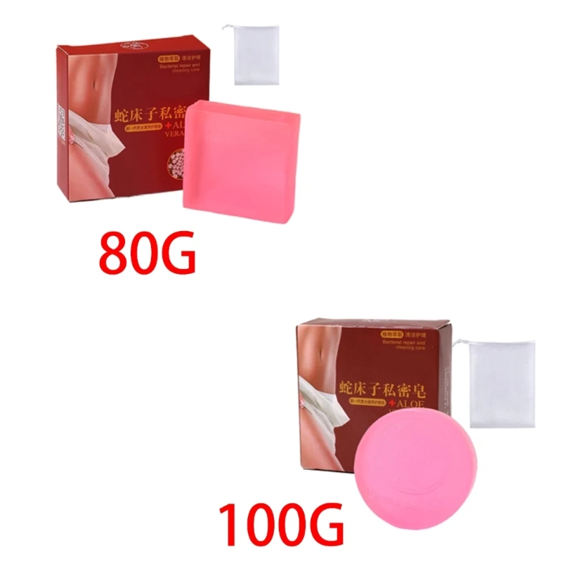 Sabun Pemutih Kulit Bagian Pribadi Sabun Kristal Bibir Vulva Merah Muda Seluruh Tubuh