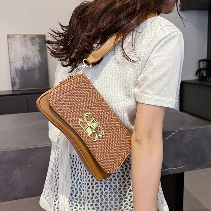 

Женский ежедневный клатч, маленькая тканевая сумочка для хранения помады для телефона