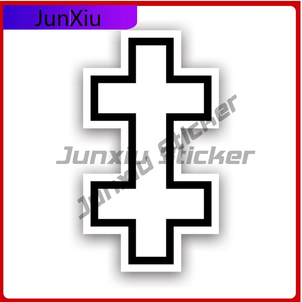 

Lithuanian Roundel Sticker Fade Resistant Scratch Resistant Cartoon For Car Window Rear Windshield Motorcycle Easy Apply