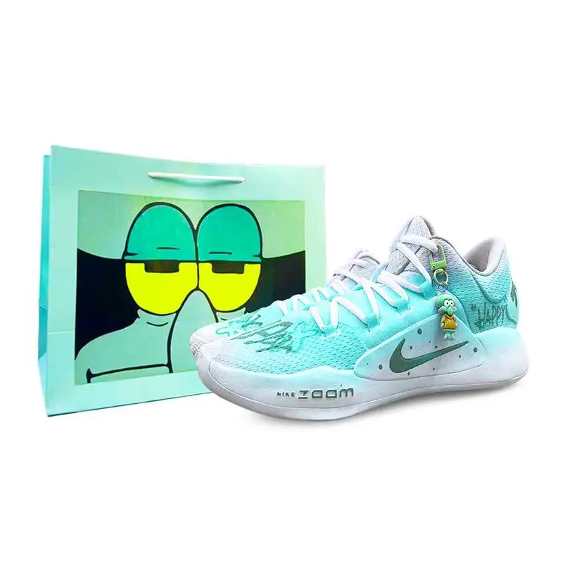 

【Настроить】Nike Hyperdunk X Баскетбольные кроссовки Мужские низкие темно-зеленые кроссовки AR0465-100