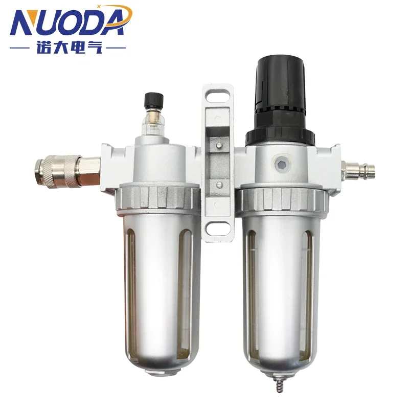 SFC200 1/4 SFC300 SFC400 1/2 Air Compressor Filter Regulator Oil Water Separator Trap Regulator Valve Pneumatic Parts