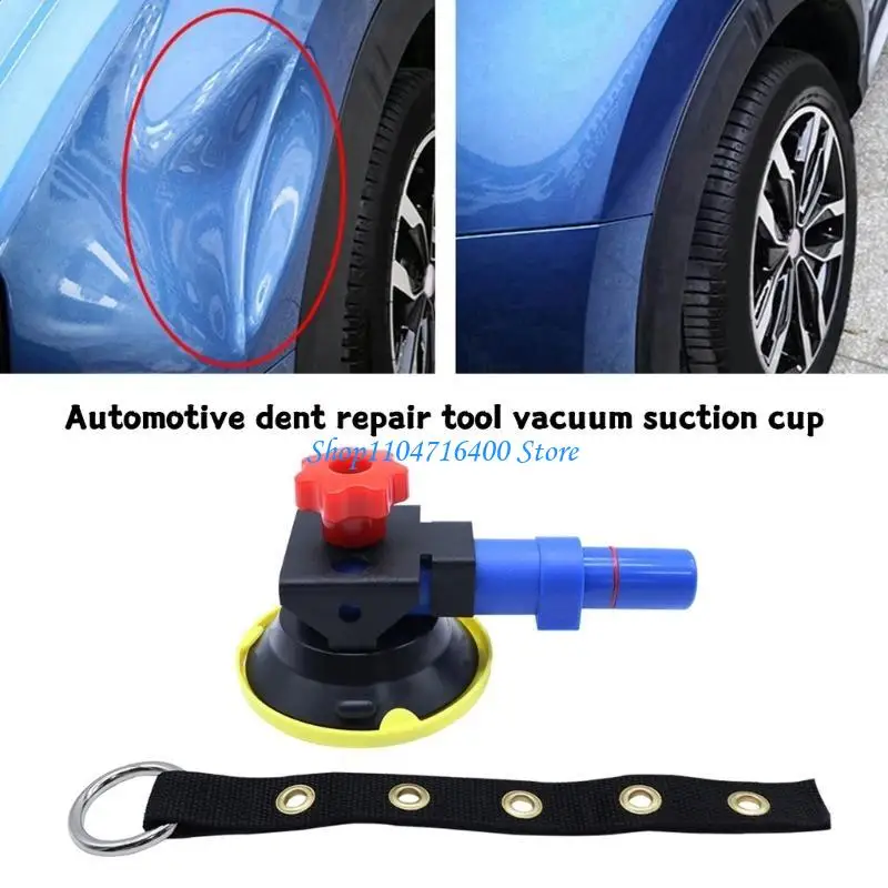 

y1gd Auto Body Code Deval Set Multifunction Dent Fixer Tool с использованием вакуумного всасывания и тканевого ремня простой в