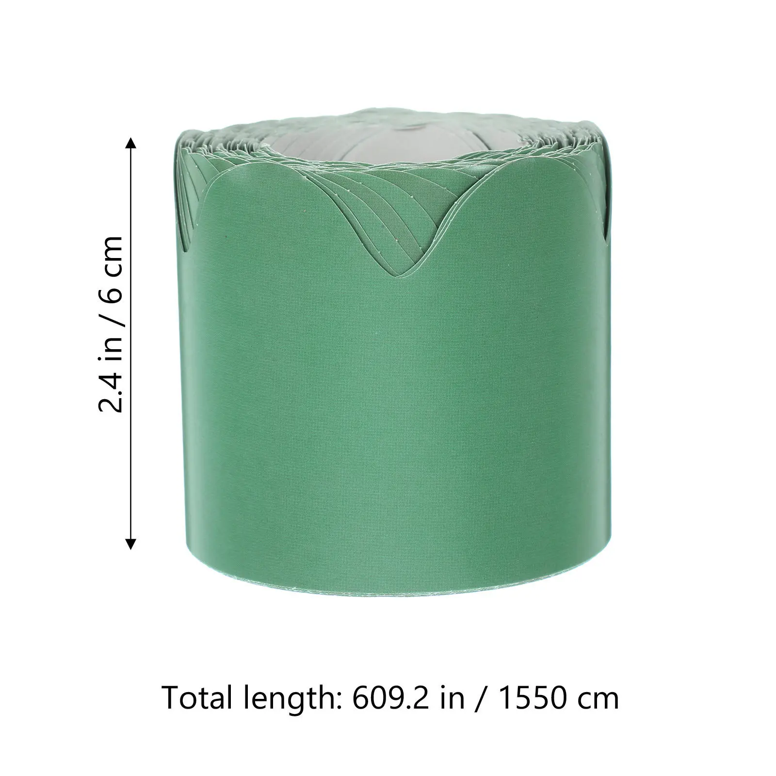1 Roll Adorable Replaceable Border Sticker Bright Colors Easy Peel Adhesive Trim for Bulletin Board Blackboard Classroom Office