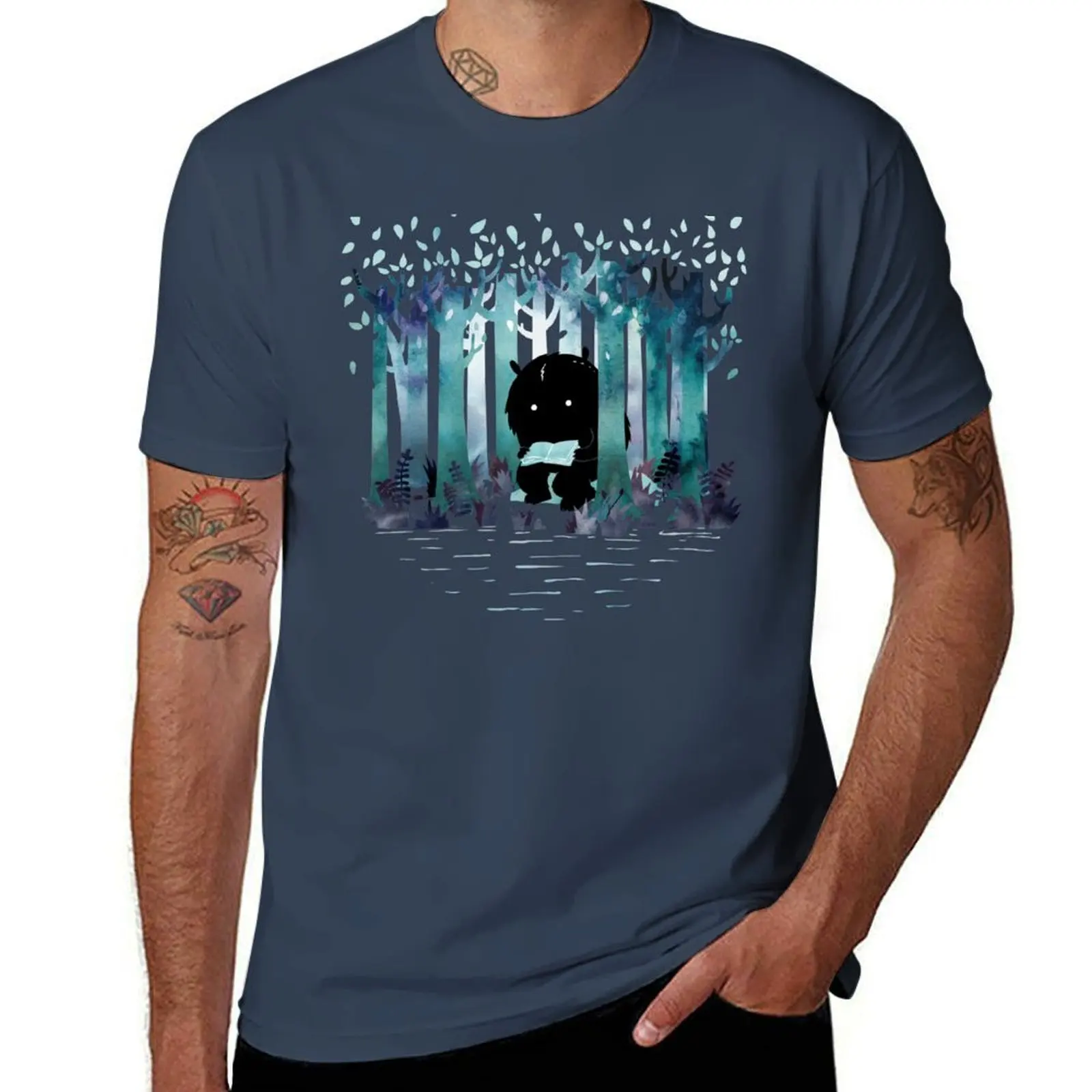A Quiet Spot T-Shirt cotton t shirts man 100% anime t shirts oversize man t shirt graphic T-Shirt