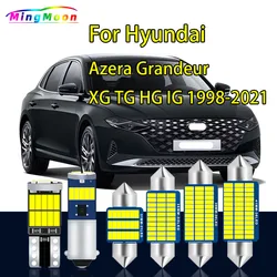 LED Interior Map Dome Trunk Light Reading Bulbs Kit For Hyundai Azera Grandeur XG TG HG IG 1998-2017 2018 2019 2020 2021