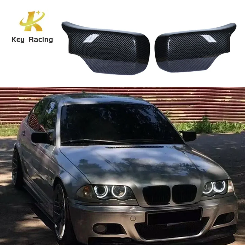 

E46 Rearview Mirror Cover For BMW 3 Series E46 316i 318i 318d 320d 320i 325i 328i 330d 330i 1998-2005 Side Mirror cover Caps