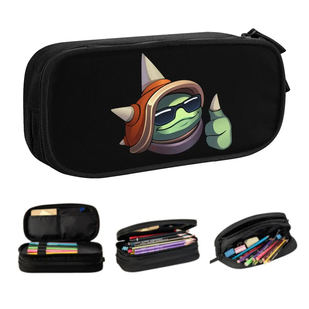 

Custom League Battle Game Legends Rammus Ok Kawaii Pencil Cases Girls Boys Large Capacity Pencil Box School Accessories