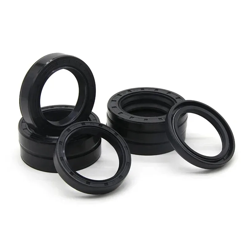 TC-10*17/18/19/20/22/25/26*5/7/8/10mm Nitrile Rubber Shaft Double Lip Oil Seals Gasket 2/5pcs NBR Oil Seal ID 10mm