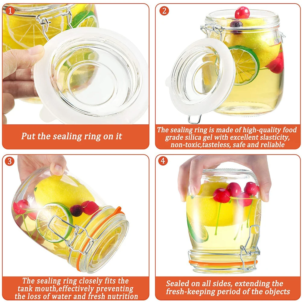 Reusable Silicone Gasket Repla - Meal Prep Bulking 评论和价格