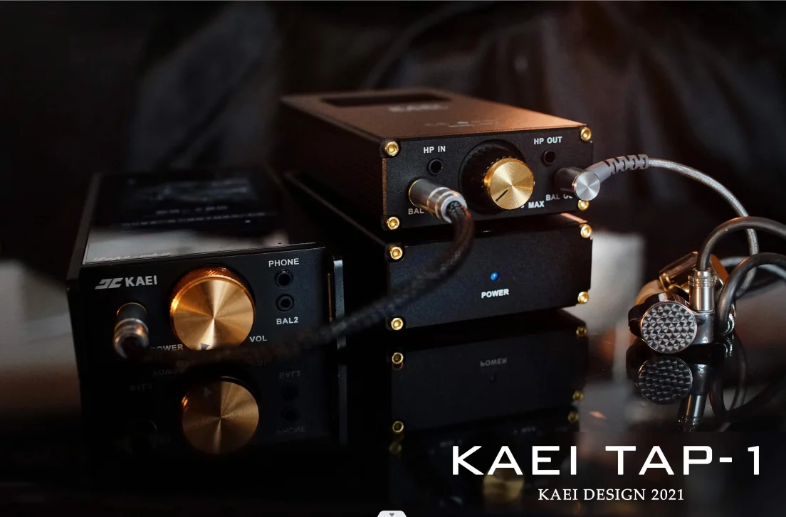 Original KAEI TAP-1 Portable Desktop Full Balanced Headphone Tube Amp 4900MW + PSU-1 Hifi Linear Power Supply（Advance sale）