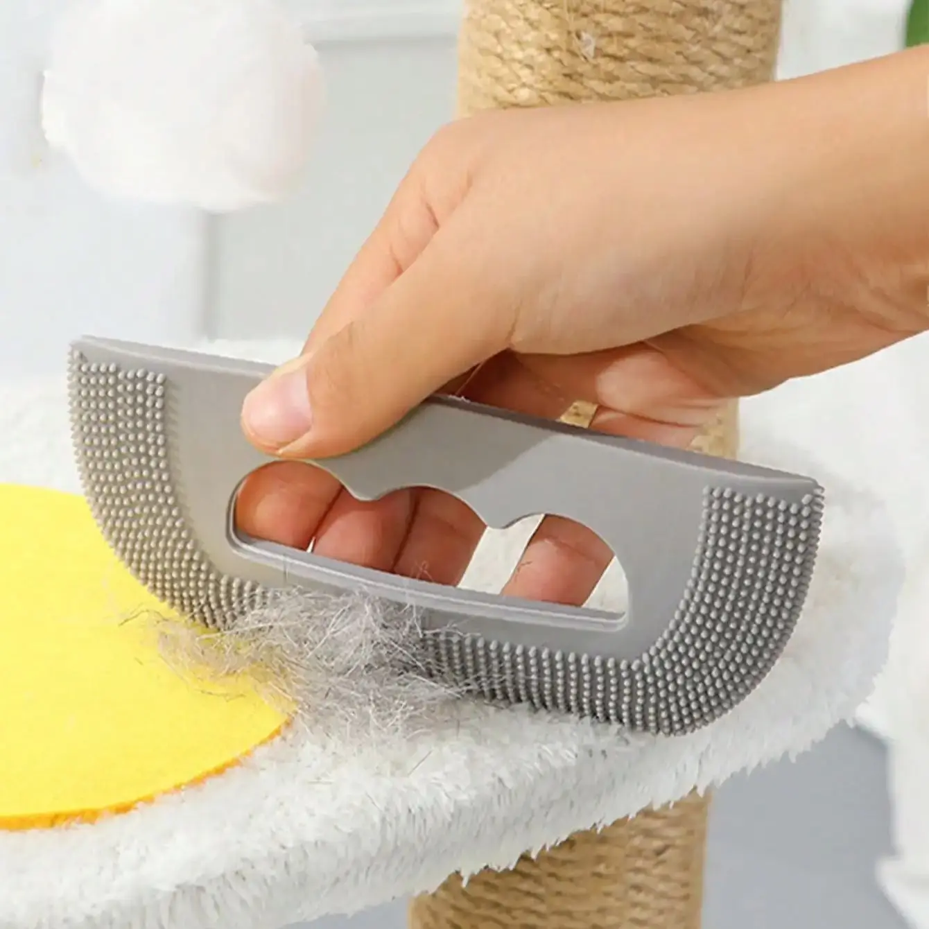 Pet Hair Remover, suitable for cats and dogs, hairball trimmer, cat hair removal blade, pet hair removal tool