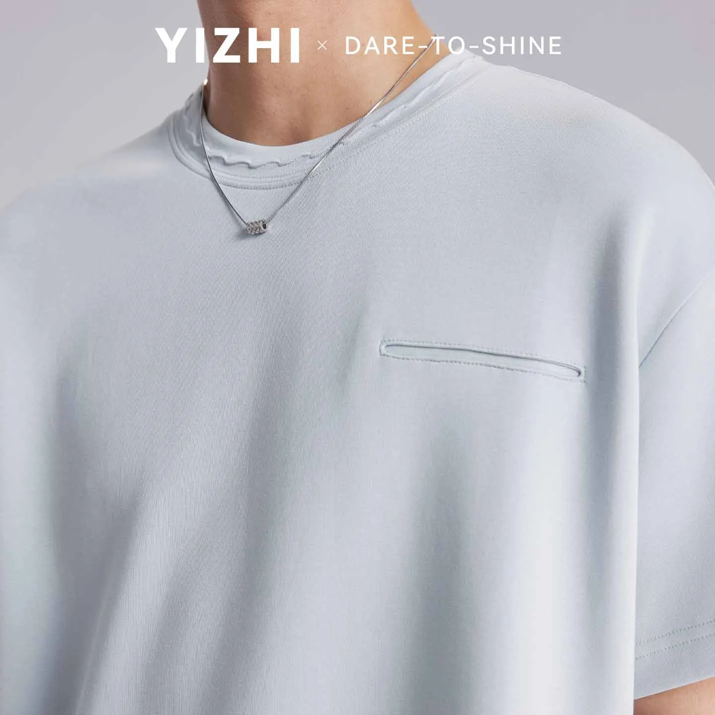 Men Modal Stretch Wrinkle Resistant Fake Pocket Short Sleeve T Shirt Summer Korean Loose Breathable Couple Basic Tee Shirts