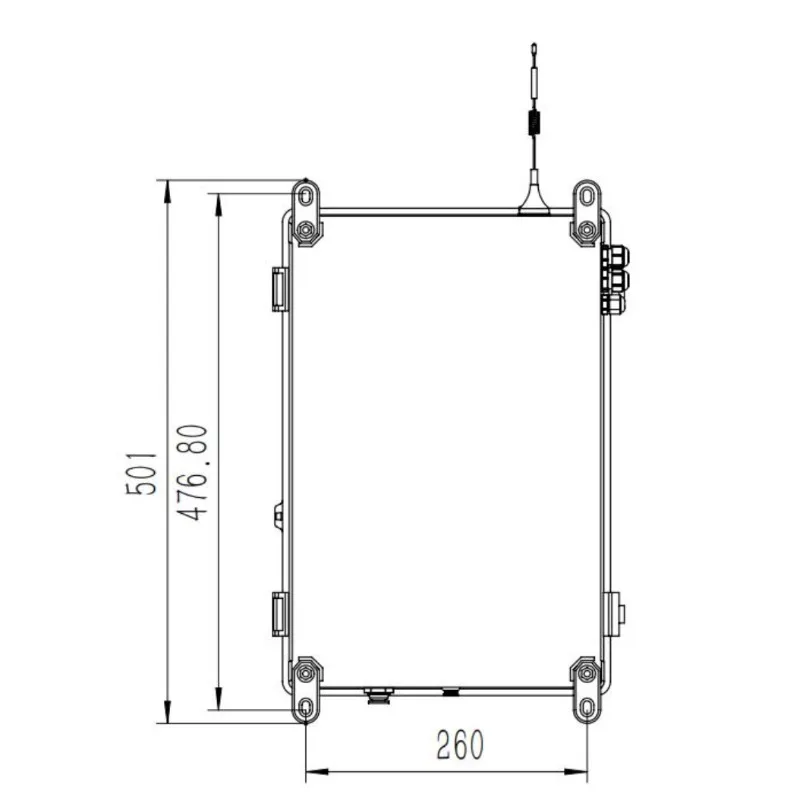 

Manufacturer supplies 7-inch screen of laser turbidity real-time online water quality analyzer