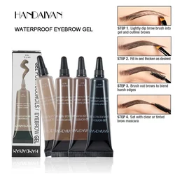 Pro Eyebrow Cream Gel Makeup Eyebrow Tattoo Pen Tint Long Lasting Waterproof Henna Eyebrow Gel Cejas Maquillaje