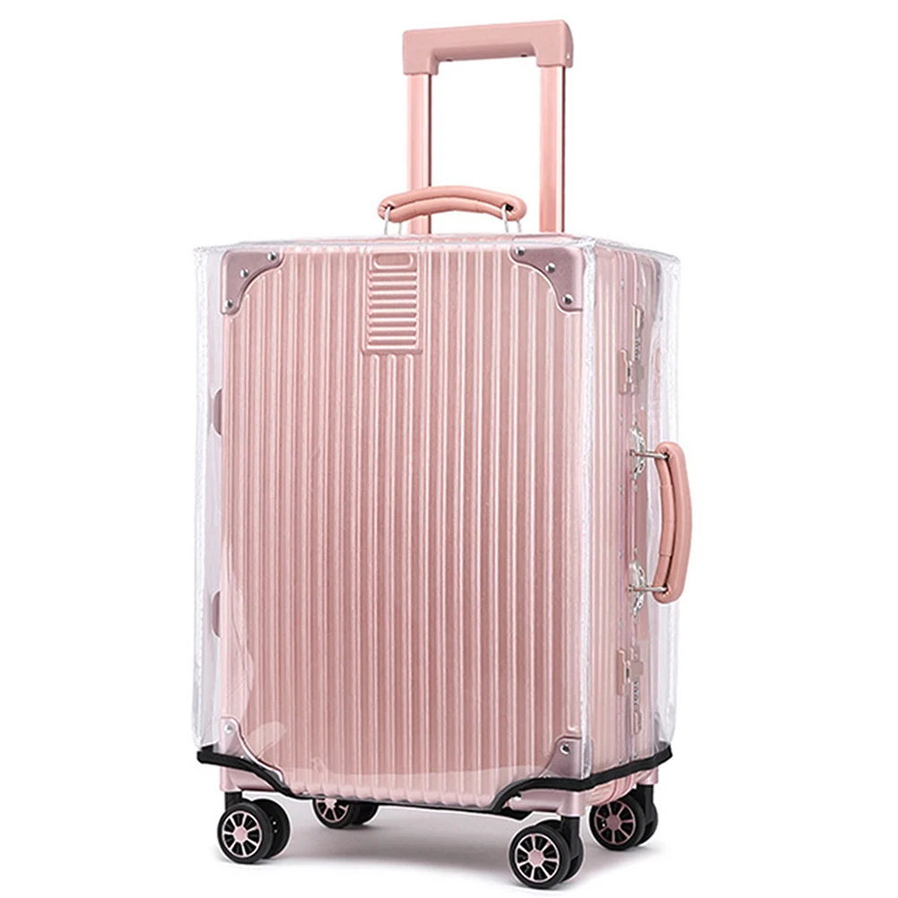 Transparent PVC Luggage Cover Wear-resistant Anti-scratch Suitcase Protector For Business Travel