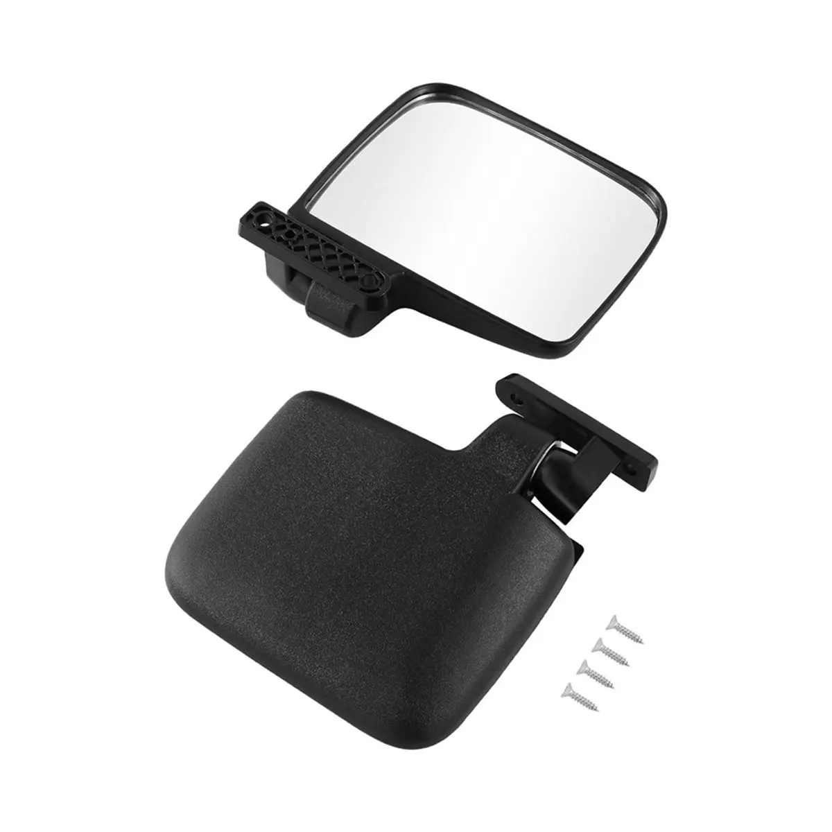 

2PCS Golf Carts Mirrors Folding Professional Installation Universal Side Rear View Mirrors Golf Carts Side Mirror