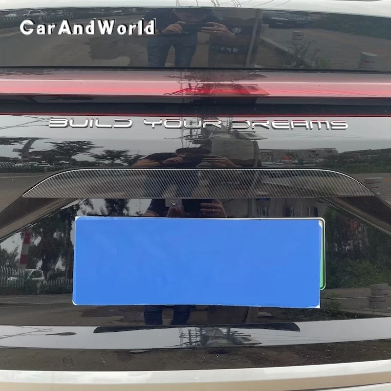 Rear Trunks Tail Door Strip Tailgate Protective Cover Trims Car Accessories For BYD SONG PLUS SEAL U SEALION 6 EV DM-i 2023-2026