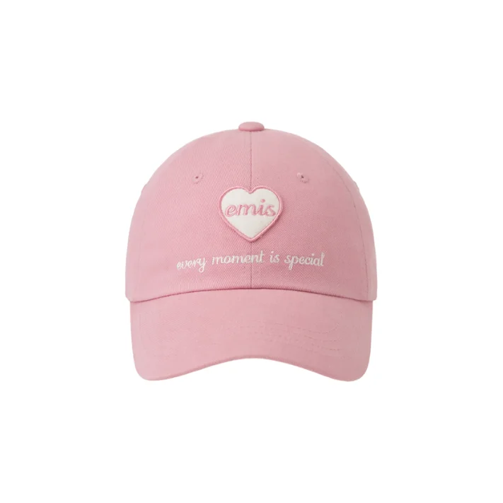 Emis Cotton Baseball Caps Unisex Pink 10190520001