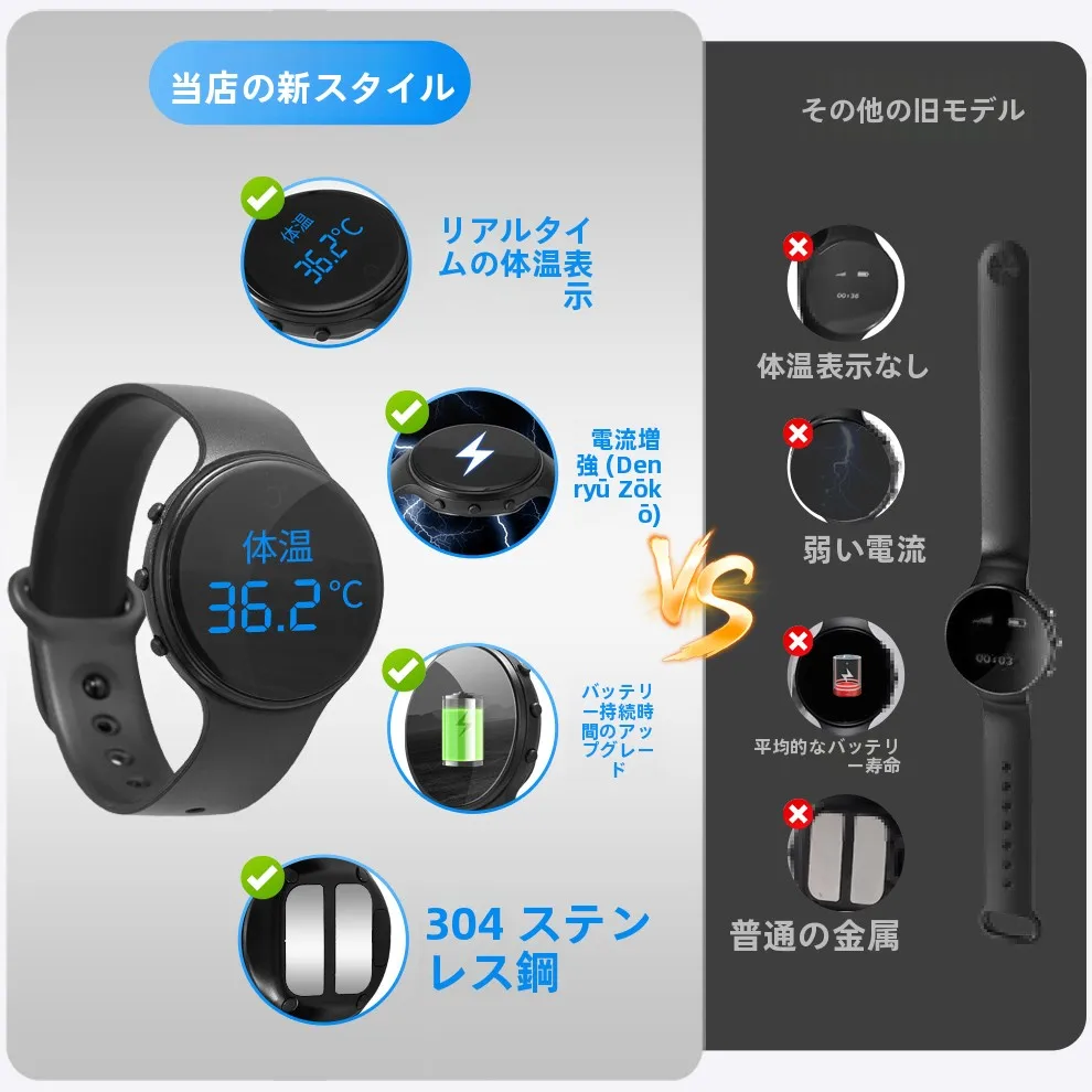 Silent Alarm Wristwatch o Therapy Early Morning Wake up Tool for Students School Metal Band  o Clo Bracelet