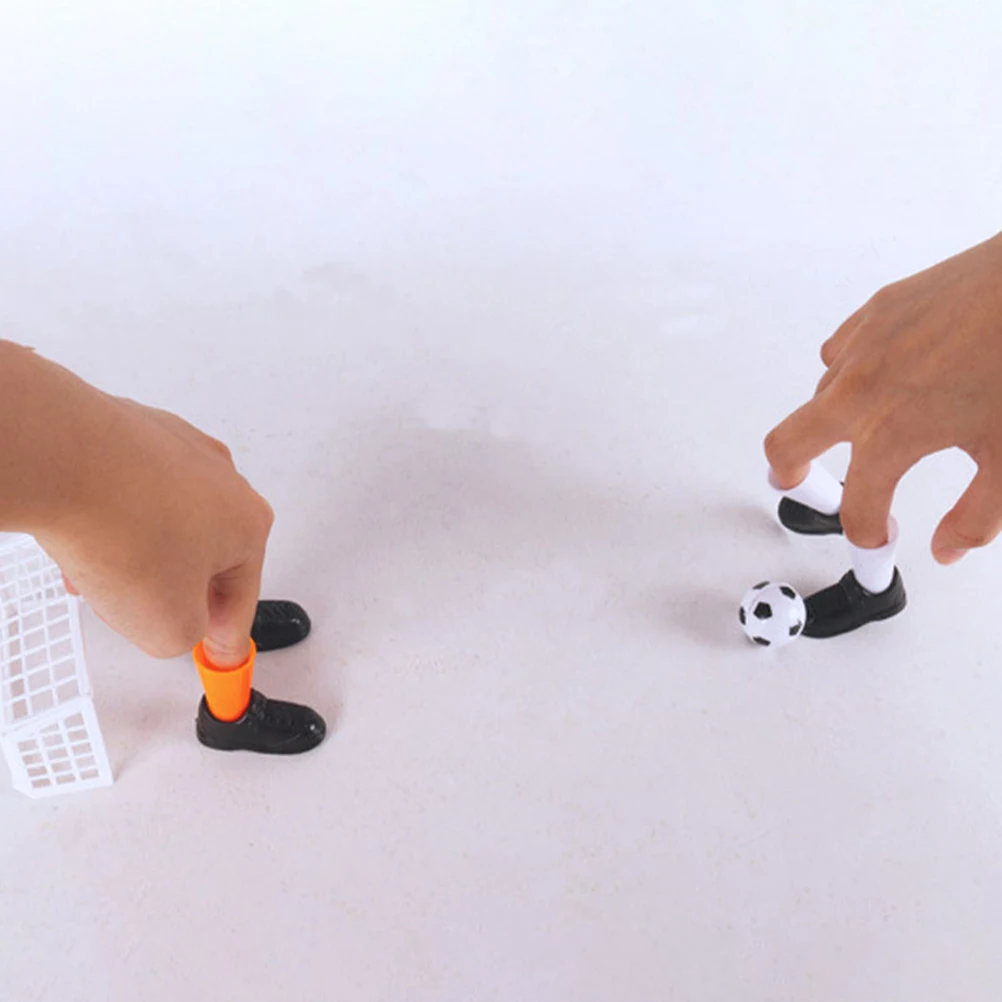 

Mini Finger Soccer Toy Players 2 Sets Plastic Child Puzzle Game Table Football Model Toys