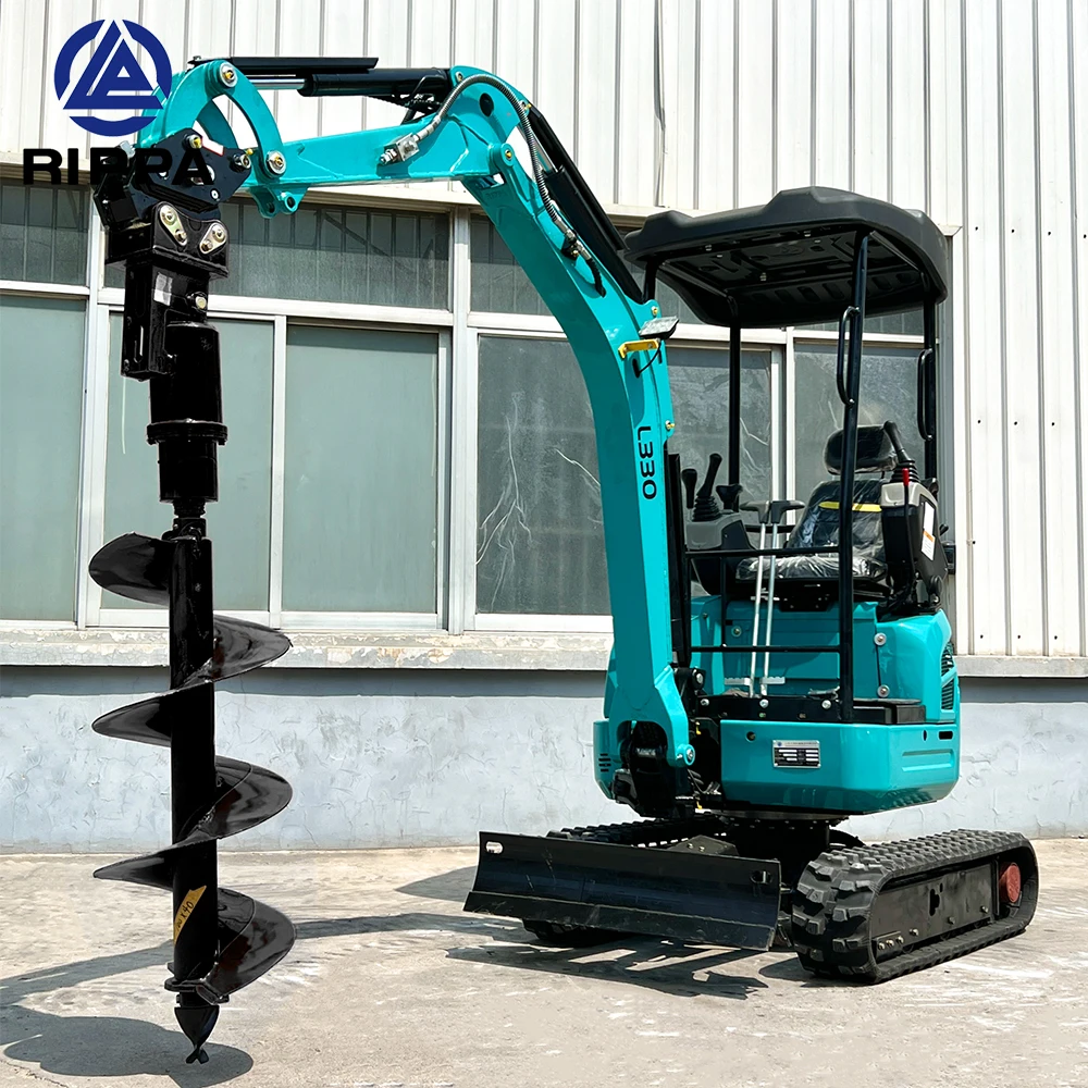 Rippa Construction Machinery Attachments Mini Excavator Parts Thumb/Bucket/Earth Auger/Quick Hitch/Hydraulic Hammer Breaker